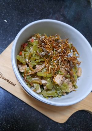 Foto resep 208. Oseng Pare Tempe