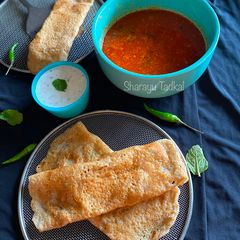 A picture of Wheat Ragi Chila.
