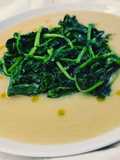 Purè di fave secche con cime di rapa saltate