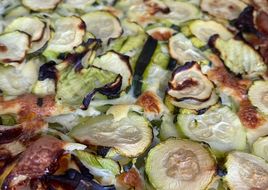 Gratin de courgettes à la cancoillotte