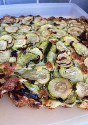 Une photo de Gratin de courgettes à la cancoillotte