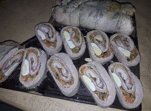 Una foto de Osobuco deshuesado relleno (caracú)