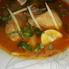 A picture of Chicken nihari.