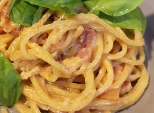 รูปของ สปาเก็ตตี้มิโสะเบคอน Spaghetti miso bacon