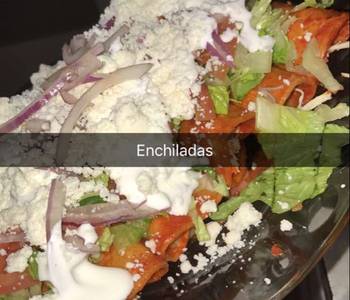 How To Prepare Recipe Enchiladas Rojas Delicious