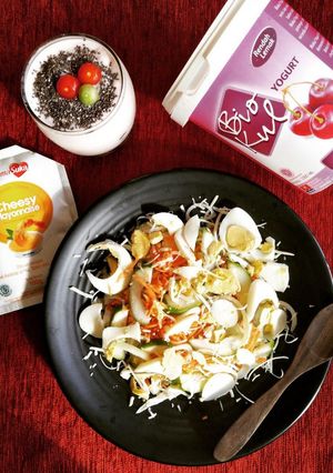 Foto resep Salad kol #debm #ketopad