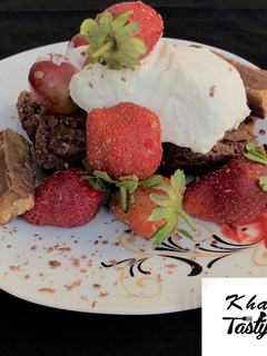 A picture of Fudge Brownies.