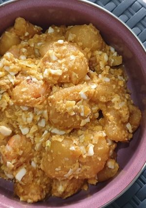 Foto resep Udang Goreng Saus Telur Asin