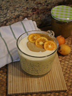 Una foto de Avena fresquita con mango