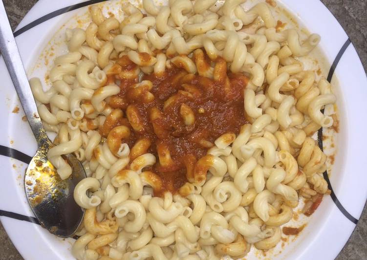 Steps to Make Favorite Macaroni and stew