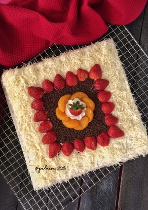 Foto resep Simple Classic Cheese Cake