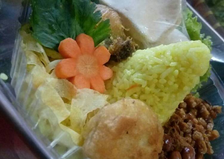 Resep Tumini Nasi Kuning Tumpeng Mini Yang Enak