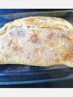 Una foto de Tarta/empanadón de cebolla y queso