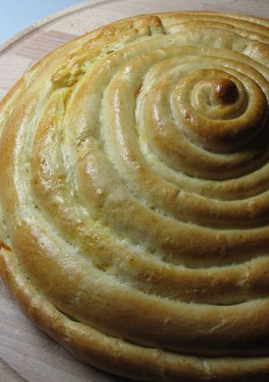 Sütőtökös óriáscsiga recept fotója