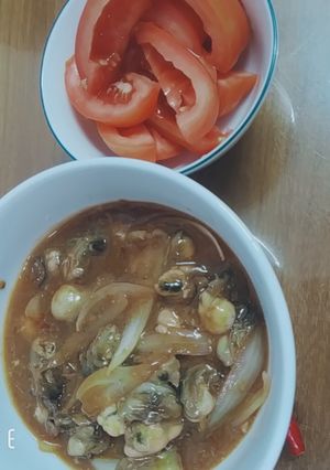 Hình của món Hàu sữa né.