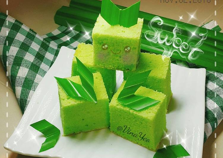 Resep Butter Pandan Cake 🍃 yang Lezat