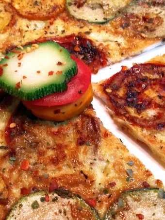 Easy Steps to Make Dj's Zucchini Omelette which Delicious