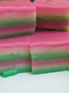 Foto resep Kue lapis tepung beras