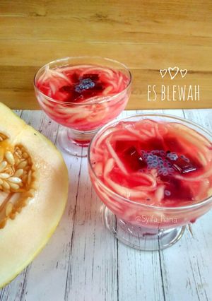Foto resep Es blewah #bikinramadanberkesan #23