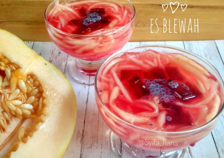 Cara termudah untuk Vegan Di RumahEs blewah #bikinramadanberkesan #23