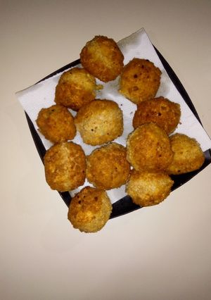 Una foto de Receta de mi hijo.papa rellena tiene 12 años