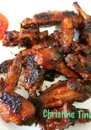 Foto resep Honey Spicy Chicken Wings