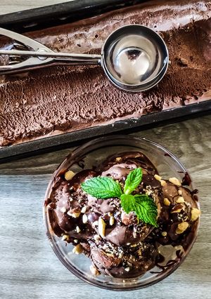 Φωτογραφία της συνταγής Chocolate Gelato (Παγωτό Σοκολάτα)