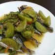 Tumis ikan cue cabe ijo