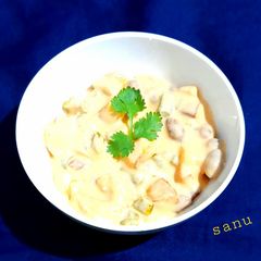 A picture of Russian Salad.