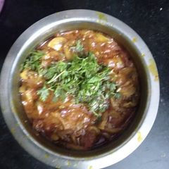 A picture of Mushroom Masala.