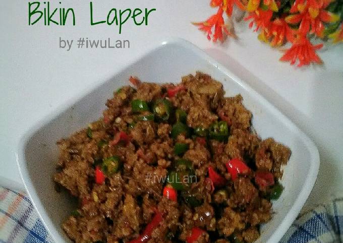 Sambal Oncom Bikin Laper