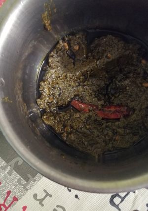 A picture of கொங்குரா சட்னி.
