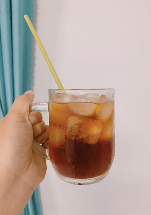Hình của món Trà bí đao đường đen.