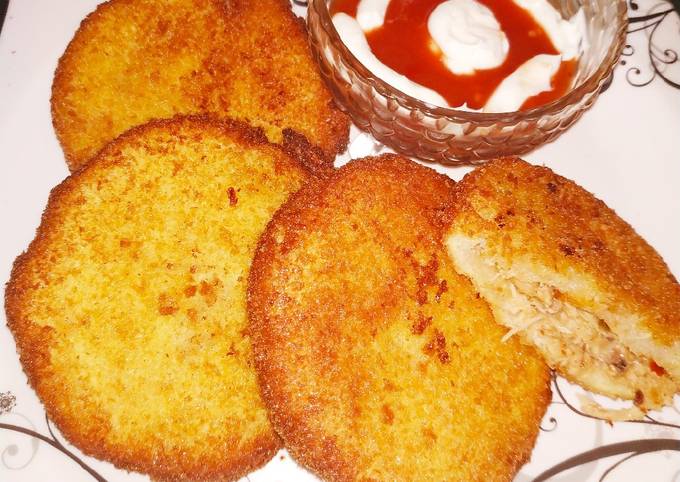 Simple Way to Make Delicious Bread chicken patties