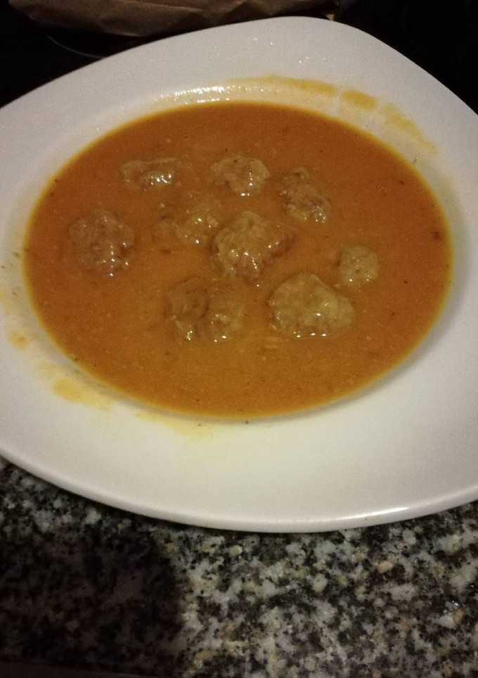 Una foto de Albóndigas en salsa