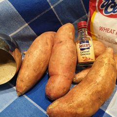 A picture of Sweet Wedding Potatoes.