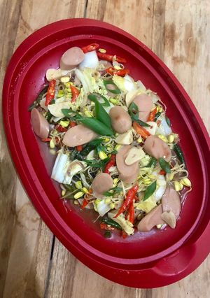 Foto resep Tumis Kedelai Sawi Putih