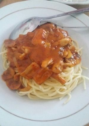 Foto resep Spaghetti mushroom bolognise