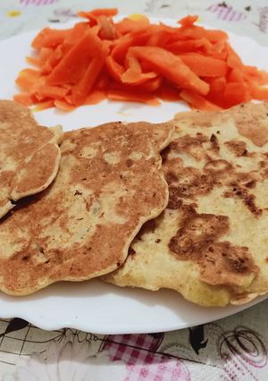 Foto di Carnevaleschi pancakes salati