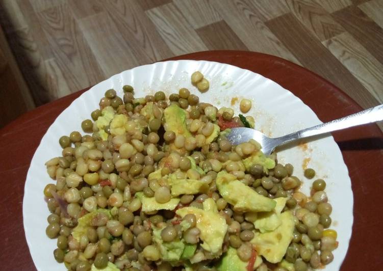 Soft maize/peas githeri