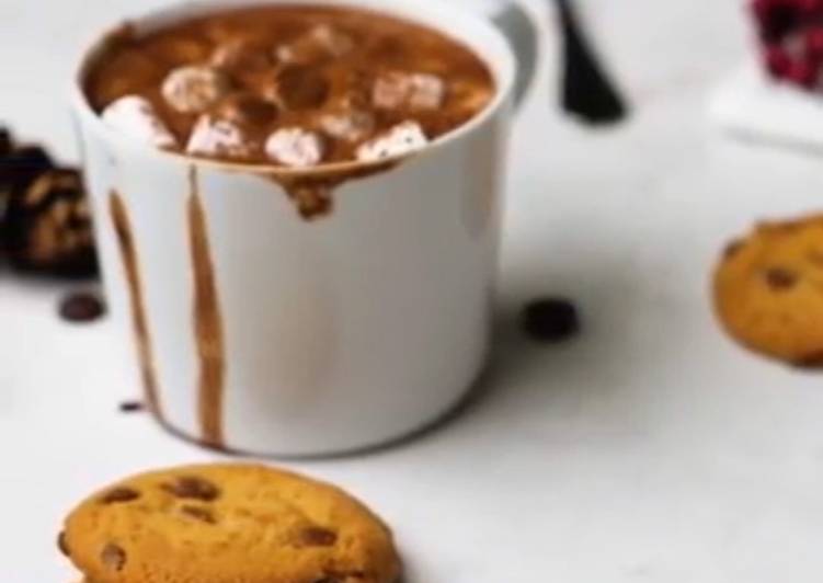 مارشميلو هوت شوكوليت Marshmallow hot chocolate