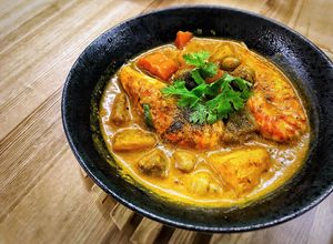 Hình của món Cà ry chay (siêu tốc).