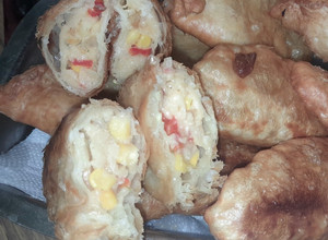Una foto de Relleno para empanadas de choclo...