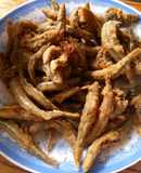 Cá cơm chiên bột