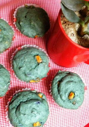 Foto resep Muffin Ubi Topping Mangga