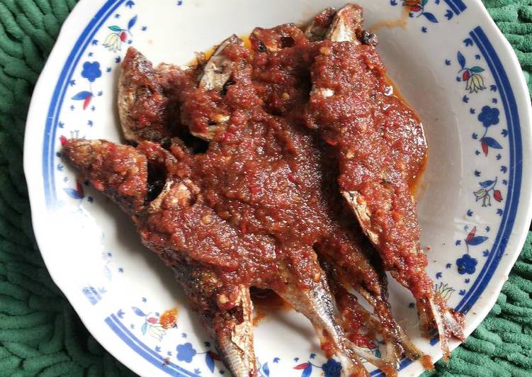 Resep Balado ikan selar, Lezat Sekali