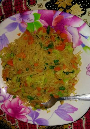 Foto resep Bihun goreng simple