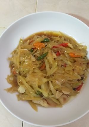 Foto resep 48. Tumis Pepaya Muda Pedas