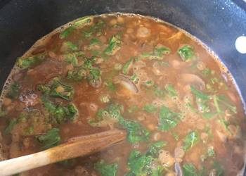 Easy Fast Cooking AFitClass Lentil Kale Soup Delicious