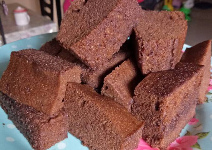 25. Bolu Kukus Lembut Chocolatos No mixer dan Mudah